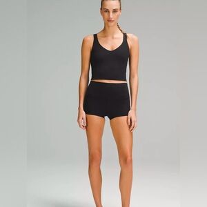 Lululemon high rise high waisted shorts